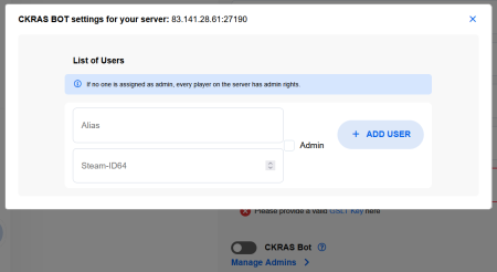 Add SteamID64 in panel